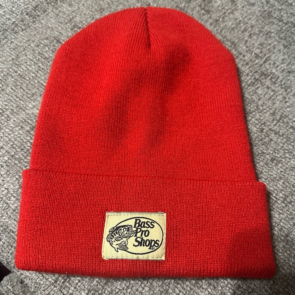 Bass Pro Shops Vibrant Red beanie